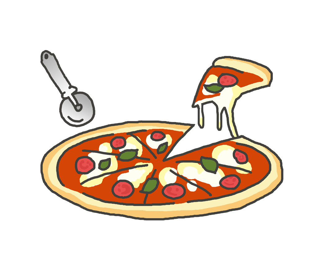 100以上 Pizza イラスト 無料素材画像