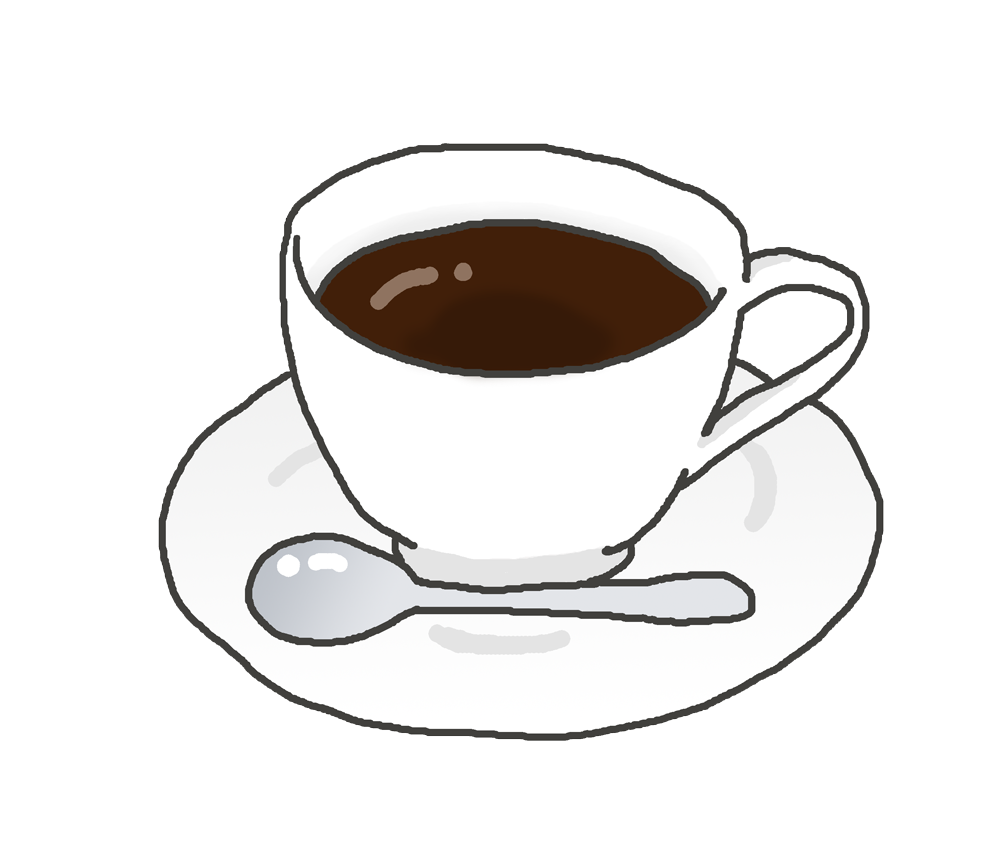 ホットコーヒーのイラスト イラストの里