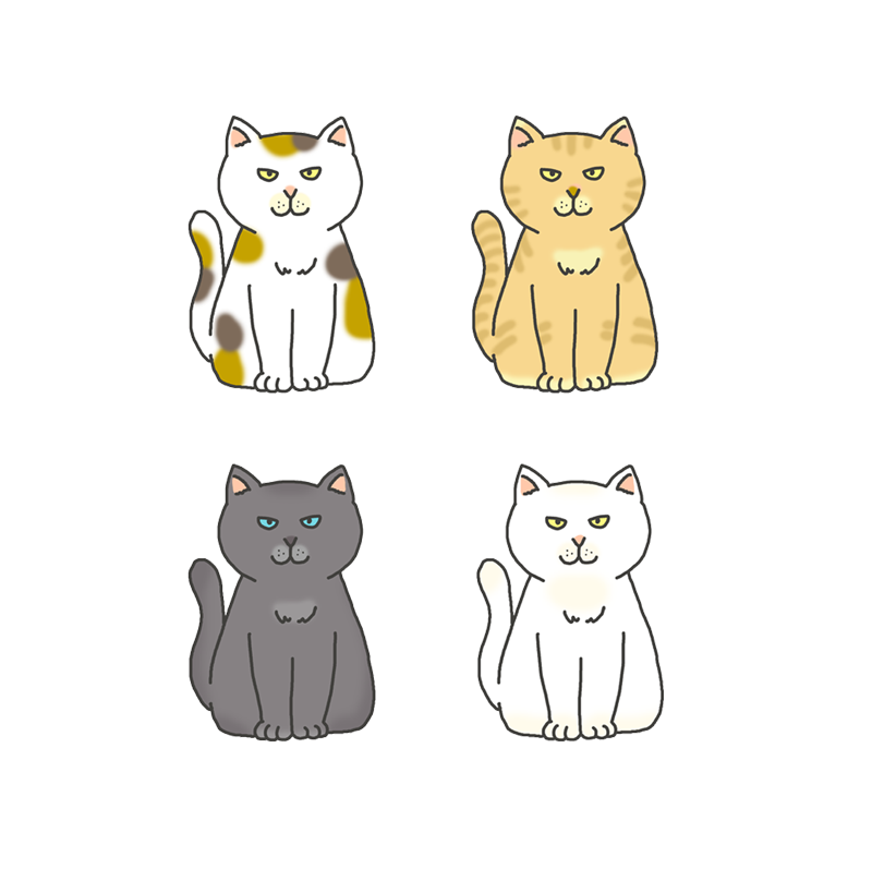 あなたのためのイラスト 新着後ろ姿 トラ 猫 イラスト