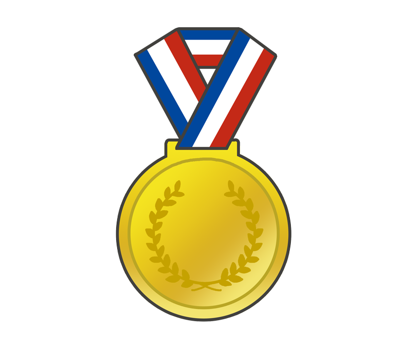 金メダルのイラスト