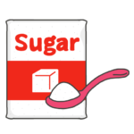 砂糖のイラスト